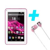 Tablet M7S + Fone de Ouvido Rosa - Combo Multilaser