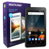 Tablet M7S Plus Multilaser NB298 Memória 16GB 7 Pol Wi-Fi Android 8.1 Quad Core Câmera 1GB RAM