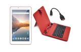 Tablet M7s Plus Rosa Wifi Quad Core 16gb + Capa Teclado Otg - Multilaser