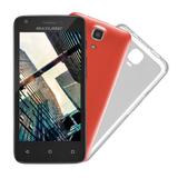 Tablet Mini Ms45s Preto + 2 Capas + 1 Case - Multilaser MUL-030