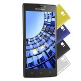 Tablet-Mini Ms60 Dual 4G Preto 4Gb Multilaiser Nb230 - Multilaser