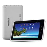 Tablet Mondial TB-08 Branco com Tela 7, Memória 8GB, Wi-Fi, Android 4.4, Câmera 2MP e Processador Quad Core de 1,2Ghz