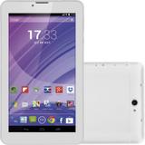 Tablet Multilaser Branco M7 3G Quad Core Câmera Wi-Fi Tela 7 Memória 8Gb Dual Chip - NB224