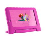 Tablet Multilaser Disney Princesas Plus 8GB 7” Wi-Fi Quad Core Android 7.0 Câmera Integrada - NB281