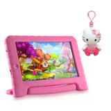 Tablet Multilaser Kid Pad Plus Nb279 Rosa Com 8gb, Tela 7, Wi-Fi, Android 7.0, 1gb De Ram. Com Capa