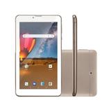 Tablet Multilaser M7 16Bluetooth + 3G Plus 7" Dual 16 GB - Dourado