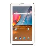 Tablet Multilaser M7 3G Plus Quad Core 1GB RAM GO Dual Câm 1.3/2MP Tela 7'' 16GB NB306 Dourado