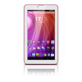 Tablet Multilaser M7 3G Rosa Dual Core Android 4.4 Kit Kat Dual Câmera Wi-Fi Tela Hd 7 Memória 8GB Dual Chip - Faz Ligações - NB164