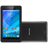 Tablet Multilaser M7, 8GB, Dual Chip, 3G, Wi-Fi, Bluetooth, Preto - NB223