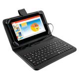 Tablet multilaser m7s nb196 7 quad core 1,2 ghz teclado preto