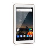 Tablet Multilaser M7S Plus Quad Core Câmera Wi-Fi 1 Gb De Ram Tela 7 Pol. Memória 8Gb Dourado - NB276
