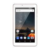 Tablet Multilaser M7S Plus Rosa Quad Core 1GB RAM Android 7 Dual Câm 1.3/2MP Tela 7 8Gb NB275