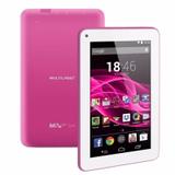 Tablet Multilaser M7S Rosa Quad Core Android 4.4 Wi-Fi Tela 7" 8GB - NB186