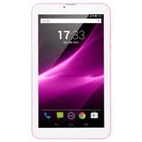 Tablet Multilaser M9 3G 1GB 8GB 9 Pol. Quad Core Dual Câmera Dual Chip Rosa NB248
