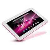 Tablet Multilaser M9 Rosa Quad Core Android 4.4 Kit Kat Dual Câmera Wi-Fi Tela 9" Polegadas Mem 1GB e 8GB Flash - NB174
