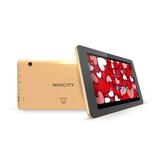 Tablet Navcity 7", Dual Core, Android 4.2, Wi-Fi, 512MB de Memória, Dourado - NT1715W