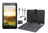 Tablet Preto Celular M7 4G Capa com Teclado Cartão 32GB - Multilaser