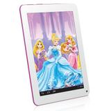 Tablet Princesas Disney Android 4.2 Wi-Fi Tela 7 Touchscreen e Memória Interna 8GB - Tectoy