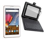 Tablet Rosa Função Celular 2 Chip 3g Gps Whatsapp + Teclado - Multilaser