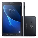 Tablet Samsung Galaxy Tab A 4G, 7.0", Quad Core, 8GB, Wi-Fi, Preto - T285M