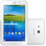 Tablet Samsung Galaxy Tab E 7.0" Branco 8GB 3G Câmera 2MP Quad Core 1GB de RAM