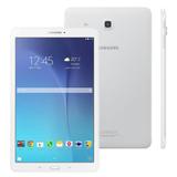 Tablet Samsung Galaxy Tab E SM-T560, Tela 9.6, Wi-Fi, GPS, 8GB, Quad Core 1.3Ghz, Câmera 5MP, Branco