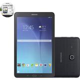 Tablet Samsung Galaxy Tab E T560 8GB Wi-Fi Tela 9.6" Android 4.4 Quad-Core - Preto
