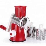 Tabletop Cortador Fatiador Picador Ralador Legumes E Verdura - Vermelho - Ultravendas
