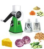 Tabletop Cortador Ralador Fatiador Legumes 3 Laminas Verduras Alimentos Variados - Dc importação