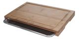 Tabua Bambu Para Corte Com Bandeija 47cm - Dynasty collection