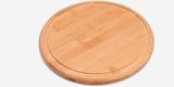 Tábua De Carne Churrasco Madeira Bambu Redonda 22cm Welf