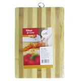 Tabua de Corte de bambu Multiuso retangular 34X24cm Arg - Casita