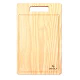 Tábua de madeira para cozinha com alça 25 x 39 cm - 1106C - Stolf