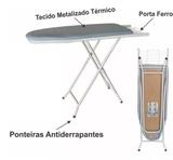 Tabua Mesa Passar Extra Forte Branco com Capa Metalizada - Utilaço