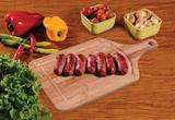 Tabua para churrasco bamboo com cabo - mor