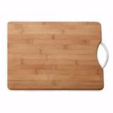 Tabua Para Cortar Carne Churrasco Legume Em Bambu 34x24 - Ke home