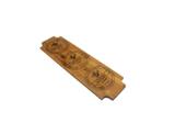 TABUA PARA QUEIJOS EM BAMBU 47X13,5X1cm - Btc