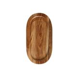 Tábua para Servir em Madeira Oval 17cm x 33cm Maxwell Williams