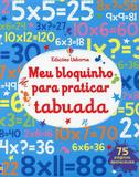 Tabuada : Meu bloquinho para praticar