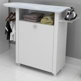 Tábuas de Passar com Organizador 1 Porta TP3020 Branco - Tecno Mobili