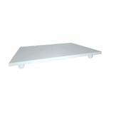 Tabuleiro Base Para Bolo Doces Tortas em Mdf Branco Quadrado 60cm - Poma shop