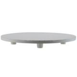 Tabuleiro Base Para Bolo Doces Tortas em Mdf Branco Redondo 60cm - Poma shop