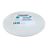 Tabuleiro Uno Tábua Base Para Bolo em Mdf Branco Redondo 15 cm - Poma shop