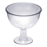 Taça Acrílica Cristal Inclinada Pequena Ref.403 - Três Triângulos - Tres triângulos
