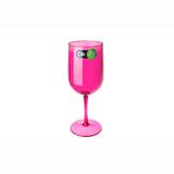 Taça Água/Vinho Fun 380 ml Rosa - Coza - Brinox