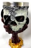 Taça Cálice Caveira Viking Games Of Throne Medieval Vinho - Skull snow