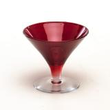 Taça Centro de Mesa 27x20cm Vermelho - Luvidarte