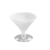 Taça Centro de Mesa Branco 27x20cm - Luvidarte