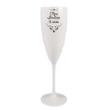 Taça Champagne Personalizada Aniversário 15 Anos Flor - Aluá festas