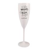 Taça Champagne Personalizada Casamento Lembrança - Aluá festas